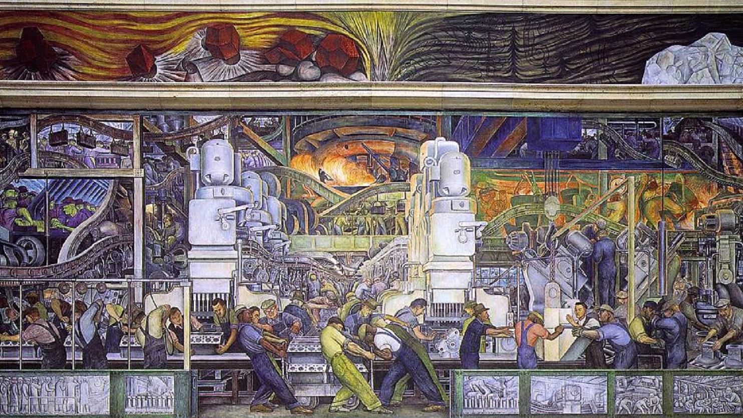 Detroit Industry Murals - photo by Cactus.man - public domain